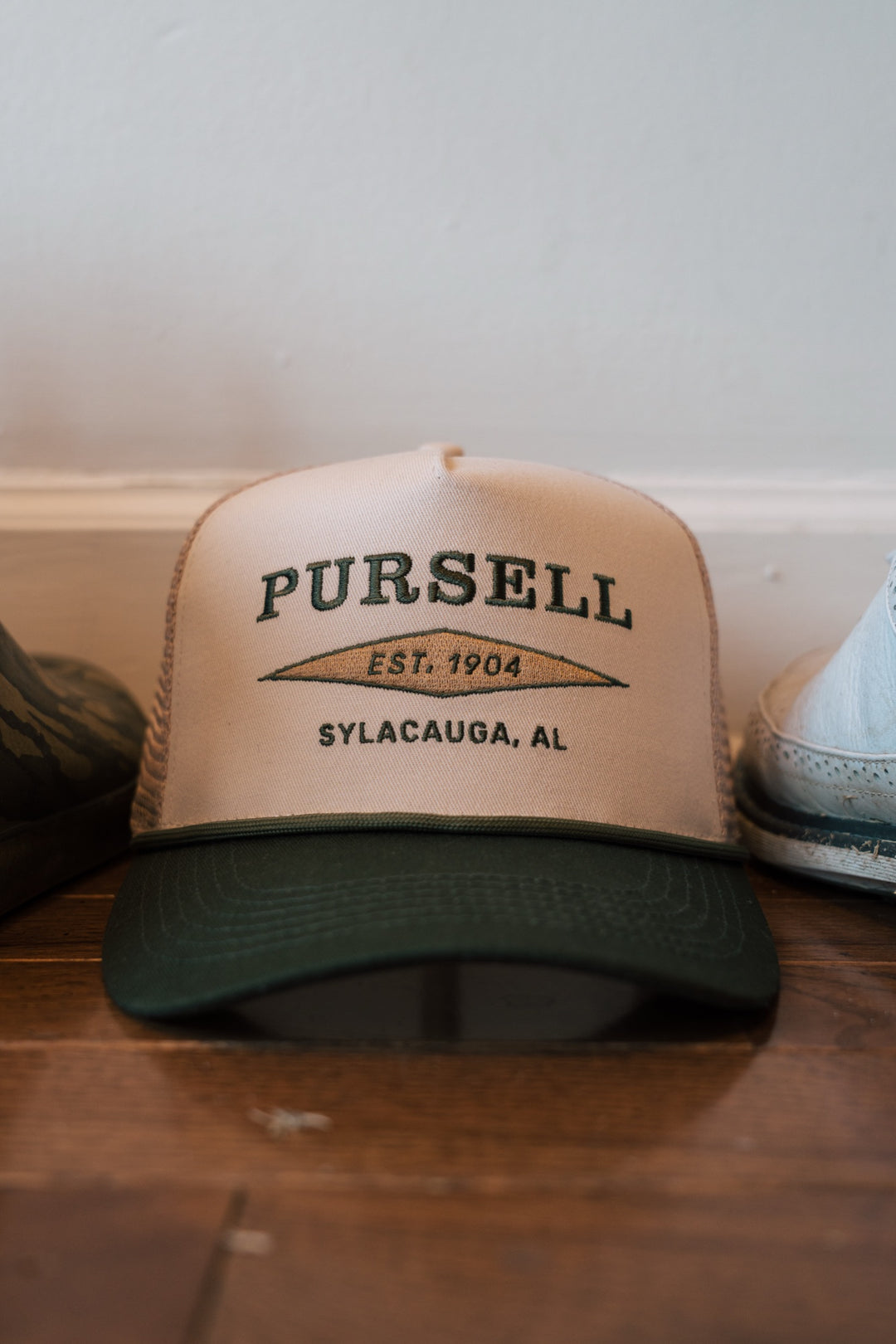 Vintage Green Trucker Hat