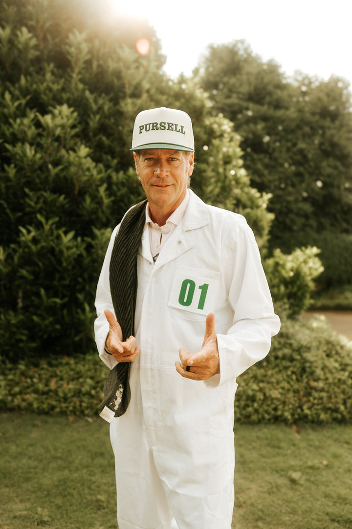 Green Staple Performance Snapback