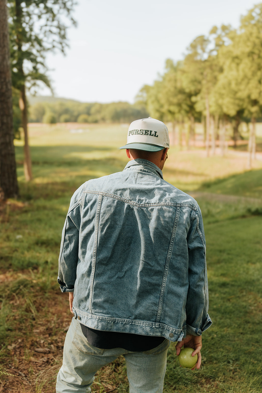 Green Staple Performance Snapback