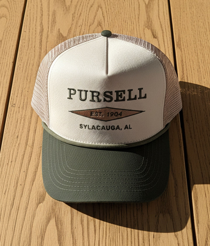 Vintage Green Trucker Hat